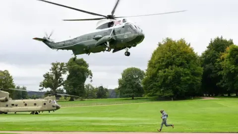 Trump Rerouted and Compelled to Change Aircraft On the Way to Stansted